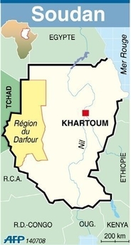 carte de soudan-darfour