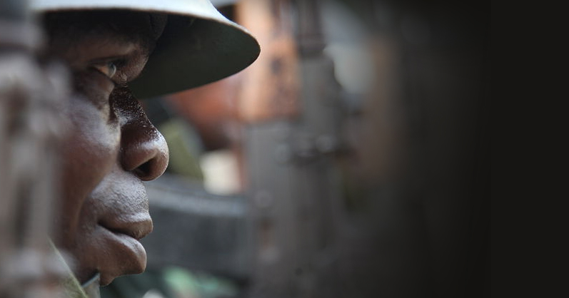 Soldat congolais des FARDC en 2012  Creative Commons (cc) MONUSCO (Myriam Asmani)