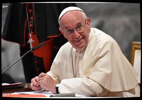 Le Pape Franois lors de son intervention devant le congrs ecclsial du diocse de Rome