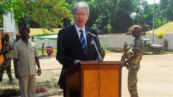 AMBASSADEUR, HAUT REPRESENTANT DE LA FRANCE AUPRES DE LA REPUBLIQUE CENTRAFRICAINE, M.Serge MUCETTI