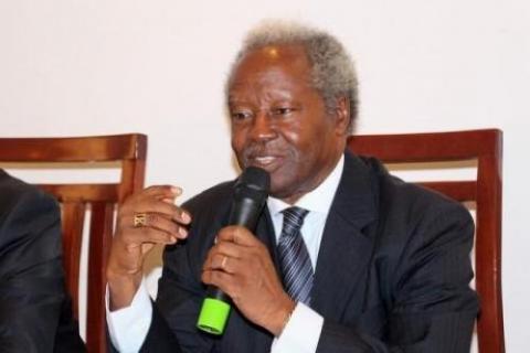 Dieudonn Kombo-Yaya, prsident de l'Autorit nationale centrafricaine des lections (ANE)