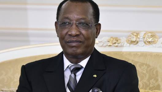 Le prsident du Tchad, Idriss Deby (ici  N'Djamena en novembre 2014) a particip  une runion des pays de la CEEAC sur la RCA, en marge du sommet de l'Union africaine.AFP/MIGUEL MEDINA