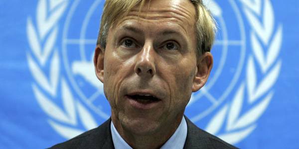 Anders Kompass, directeur des oprations de terrain au Haut-Commissariat 
de l'ONU pour les droits humains, en 2006.