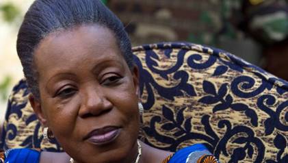 La prsidente de la transition Catherine Samba Panza. REUTERS