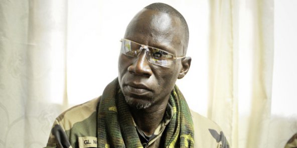 Noureddine Adam, ancien numro deux de la Slka, le 14 mars 2013  Bangui