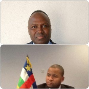 Joseph Yakt et Jean-Serge Bokassa