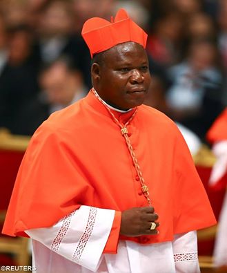 Le nouveau cardinal centrafricain Dieudonn Nzapalainga