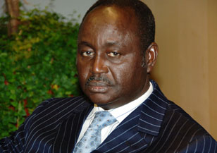 le prsident Franois Boziz reu  Libreville, Gabon