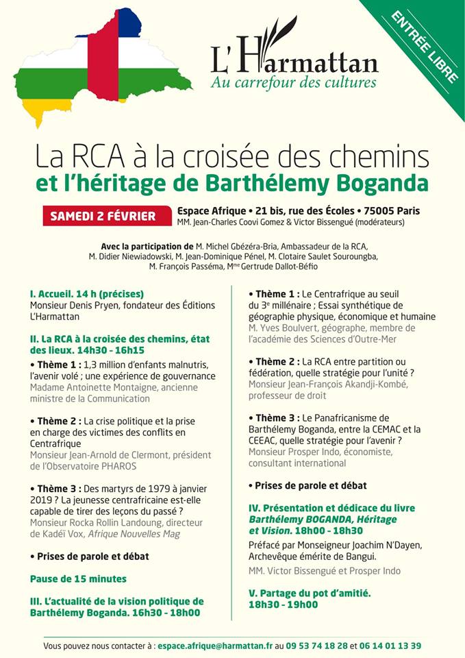 Barthlemy Boganda Hritage et Vision