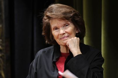Danielle Mitterrand, 
le 4 octobre 2011. AFP/ Miguel Medina