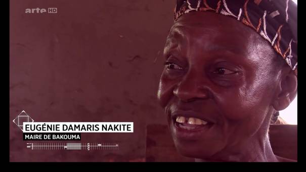 Eugnie Damaris Nakite, maire de Bakouma