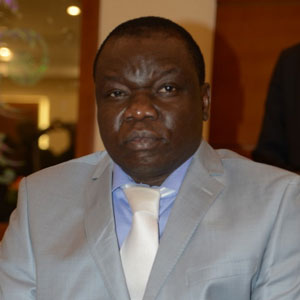 Michel Amine, Président de l'UNDP (Centrafrique)
