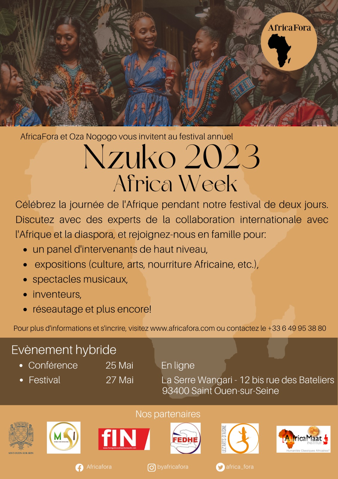 Nzuko 2023  Africa Week   25 et 27 mai 2023